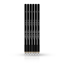 Creioane pentru Hair Design -L3VEL3 -  Negru - 6 buc