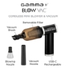 Снимка на Духалка GAMMA+ за издухване на въздух и вакуум – за бръснарски салон
