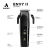 Снимка на Машинка за подстригване ANDIS - Envy II - 6.500 об./мин - безжична