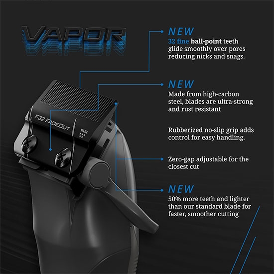 Снимка на Машинка за подстригване - WAHL - Vapor -  8.000 RPM - безжична