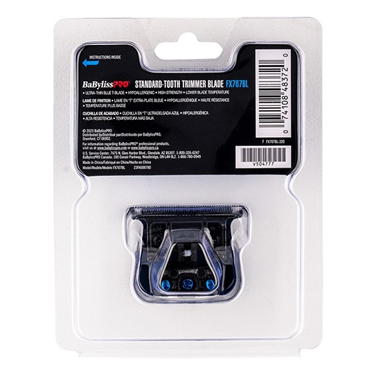 Снимка на Комплект ножове Standard Tooth Trimmer BABYLISS - Blue 