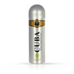 Снимка на Дезодорант спрей за мъже CUBA  - Gold - 200 мл