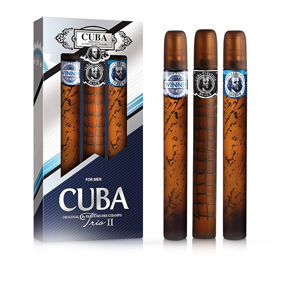 Снимка на Комплект тоалетна вода за мъже  ТРИО - CUBA - Trio II - 3 x 35 мл