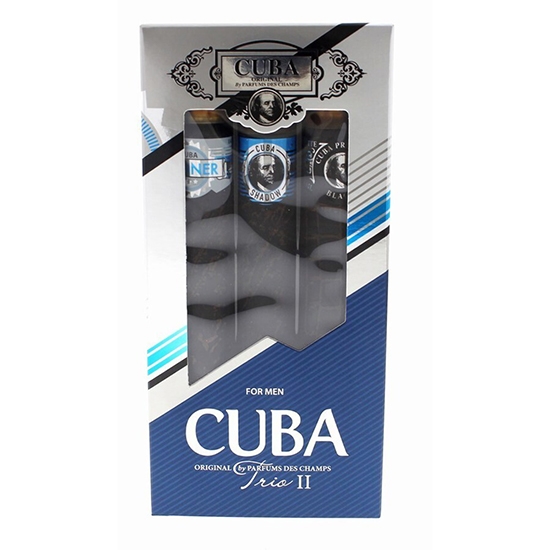 Снимка на Комплект тоалетна вода за мъже  ТРИО - CUBA - Trio II - 3 x 35 мл