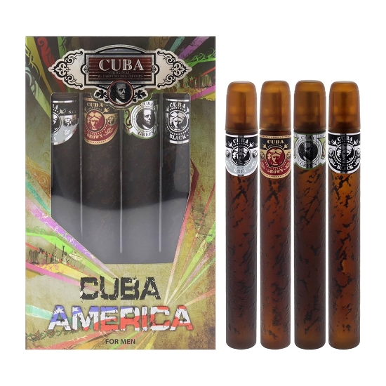 Снимка на Комплект тоалетна вода за мъже CUBA - - America - 4 x 35 ml   