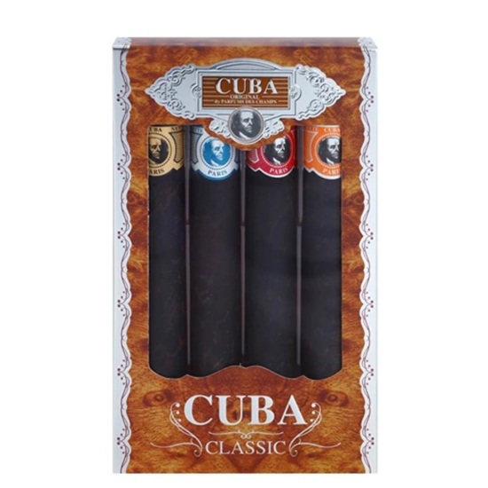 Снимка на Комплект тоалетна вода за мъже CUBA -  Classic - 4 x 35 мл