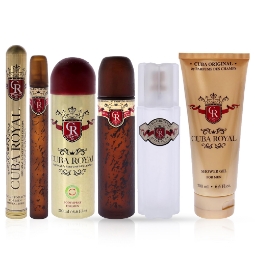 Снимка на Комплект - тоалетна вода 35 ml и 100 ml+ душ гел 200 ml + афтършейв 100 ml  + дезодорант спрей 200 ml- CUBA - Must have Royal