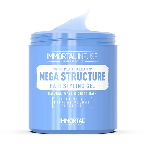 Снимка на Гел за коса - IMMORTAL - Mega Structure - 500 ml 