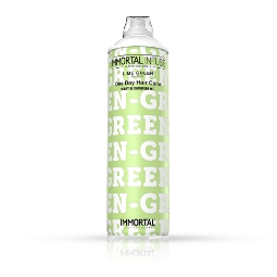 Снимка на Оцветяващ спрей за коса - IMMORTAL - Lime Green - 200 ml 