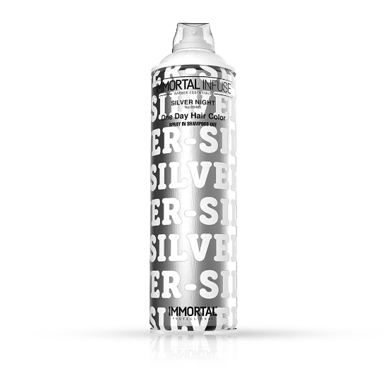 Снимка на Оцветяващ спрей за коса  - IMMORTAL - Silver Night - 200 ml