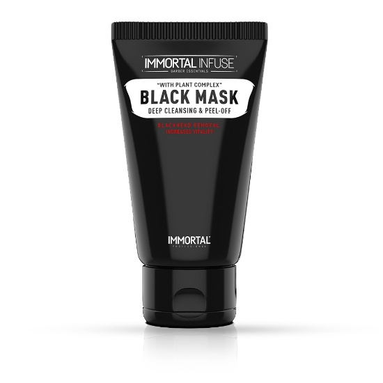 Снимка на Пилинг маска за черни точки - black - IMMORTAL - 150 ml  - peel off