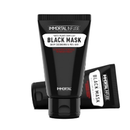 Пилинг маска за черни точки - black - IMMORTAL - 150 ml  - peel off