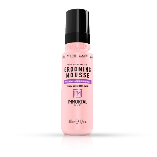 Снимка на Пяна за къдрава коса - IMMORTAL - 300 ml 