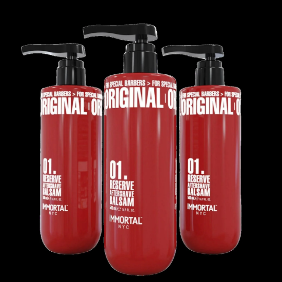 Снимка на Афтършейв балсам - IMMORTAL - Reserve 01 - 500 ml 