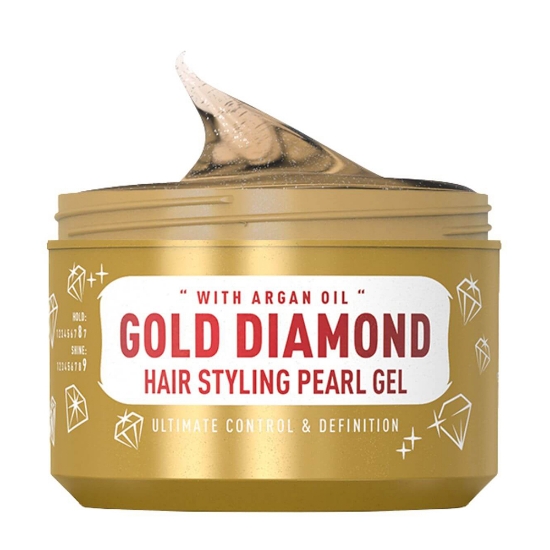 Снимка на Гел за коса - IMMORTAL - Gold Diamond - Pearl - 300 ml