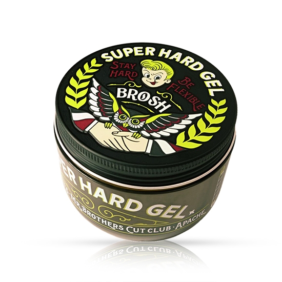 Снимка на Гел за коса - BROSH - Super Hard - 200 gr