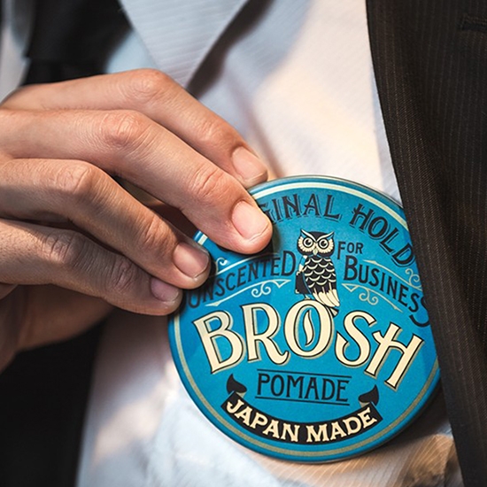 Снимка на Вакса за коса - BROSH - Pomade  - Unscented - 115 gr  