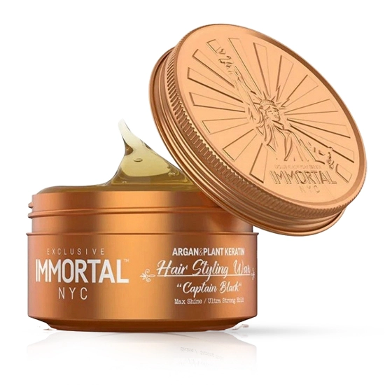 Снимка на Вакса за коса - IMMORTAL - Captain Black - 150 мл