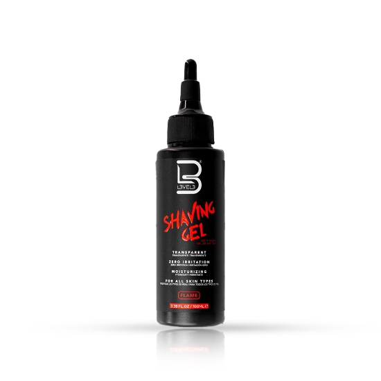 Снимка на Гел за бръснене - L3VEL3 - Flame - 100 ml  