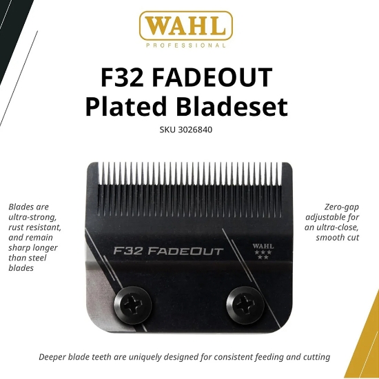 Снимка на Нож за машинка за подстригвамне - WAHL - F32 - Fadeout - Vapor