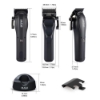 Снимка на Машинка за подстригване -  HUSH PROFESSIONAL / C2 - 7200 RPM - безжична