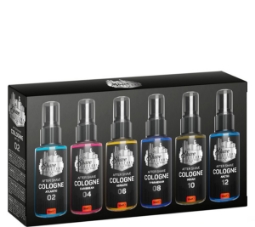 Подаръчен комплект  - SHAVE FACTORY - 6x After Shave 50 ml - червен
