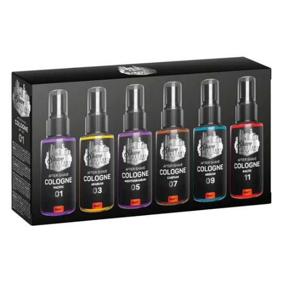 Снимка на Подаръчен комплект   - SHAVE FACTORY - 6x After Shave 50 ml - сребърен