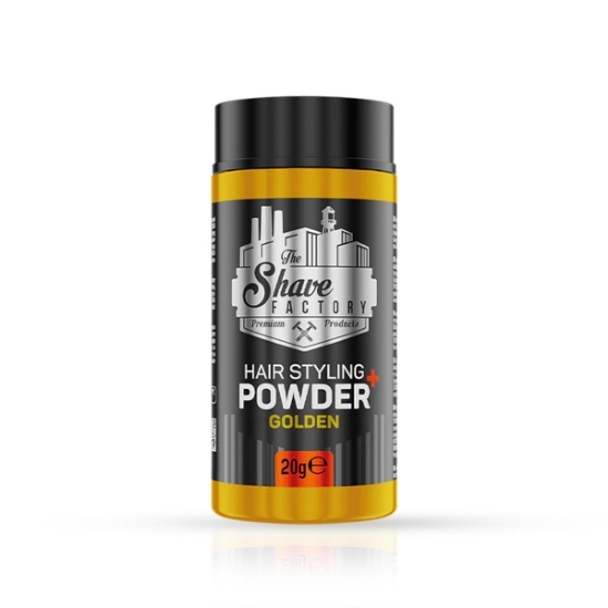 Снимка на Пудра за обем с матиращ ефект - SHAVE FACTORY - 20 gr - GOLDEN