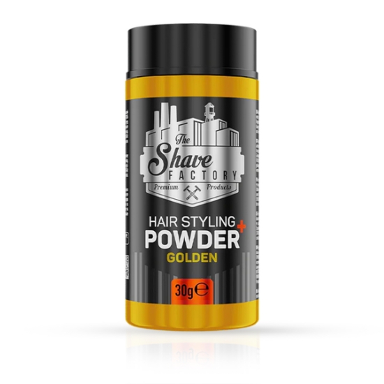 Снимка на Пудра за обем с матиращ ефект- SHAVE FACTORY - 30 gr - GOLDEN