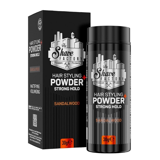 Снимка на Pudra - SHAVE FACTORY - de volum si efect mat 30 gr - SANDALWOOD