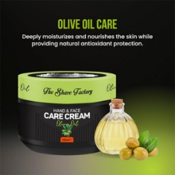 Крем за ръце и лице - SHAVE FACTORY - Olive (маслини) - 300 ml 