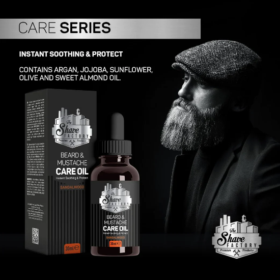Снимка на Олио за брада - SHAVE FACTORY - 75 ml  