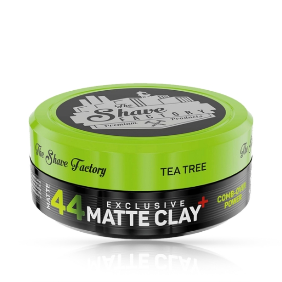 Снимка на Матираща вакса за коса  -44-  SHAVE FACTORY  - Чаено дърво - 150 ml