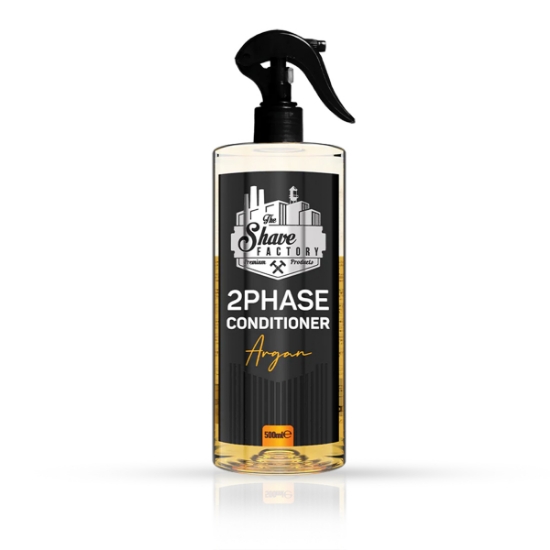 Снимка на Двуфазен балсам за коса - SHAVE FACTORY - Арганово масло -  500 ml 