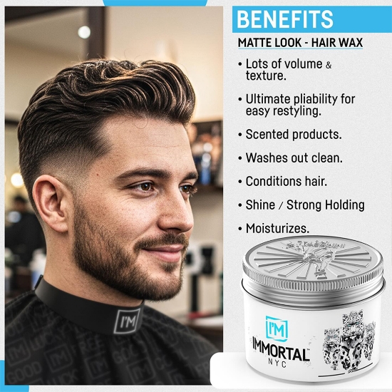 Снимка на Бляскава вакса за коса - IMMORTAL - Brilliante - 100 ml