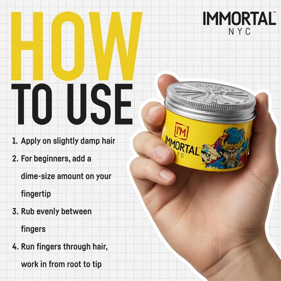 Снимка на Матираща вакса за коса - IMMORTAL - Samurai Spirit - 100 ml 