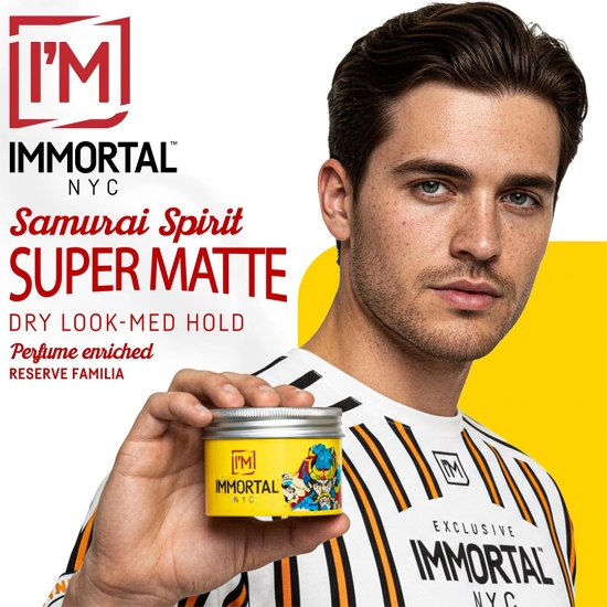 Снимка на Матираща вакса за коса - IMMORTAL - Samurai Spirit - 100 ml 