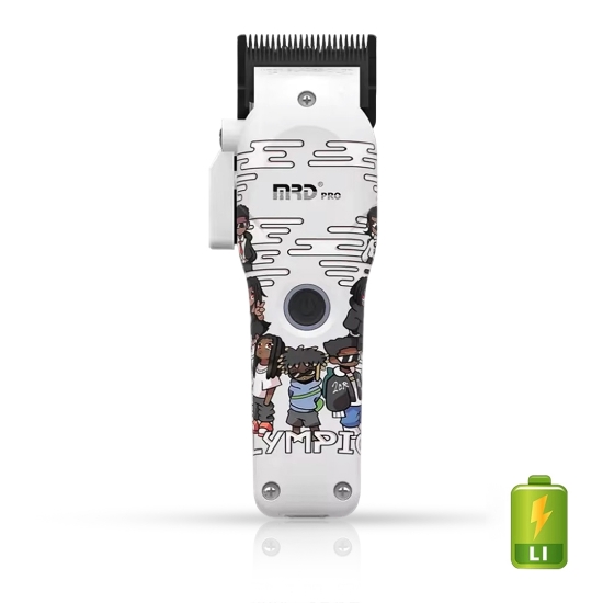 Снимка на Машинка за подстригване - MRD - Smart Brain - Бяла - 7.200 RPM - HC 3969ST - Olympics 