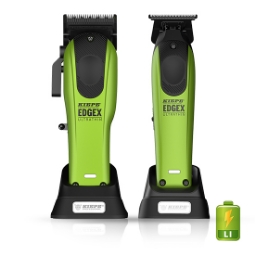 Снимка на Комплект EDGE X - KIEPE - Машинка за подстригване + Тример -  Ultra Thin - Зелен